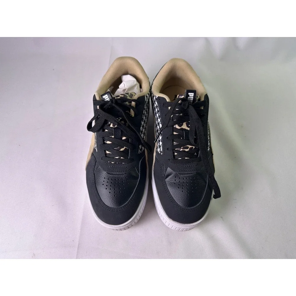 PUMA Cali Dream Women's Size 8.5 Wild Child Leopard Print Chunky Platform‎ Shoes